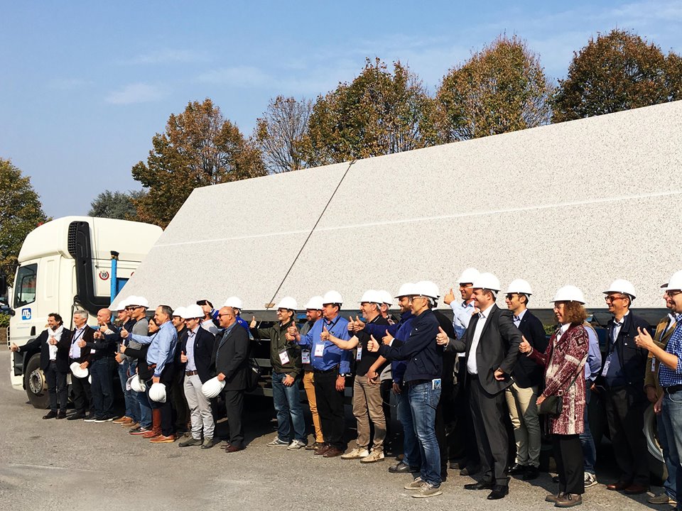 Technical Mission to Italy visit precast factories plant precast concrete knowhow